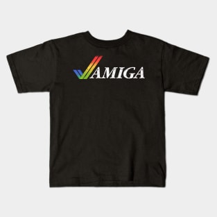 Commodore Amiga - Retro logo Kids T-Shirt